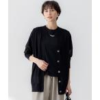 カーディガン 「CanCam10月号掲載/CLASSY.10月号掲載」シャイニーシアー カーディガン レディース