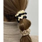 シュシュ 「3個セット」ツヤオーガンジー/ミニシュシュ