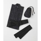 浴衣 「CLEL」YUKATA 4 SET/浴衣4点SET(浴衣・角帯(ワンタッチ帯)・兵児帯・巾着) メンズ レディース