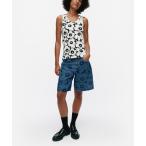 タンクトップ ノースリーブ Uusia Unikko / jersey top レディース