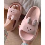 スリッパ うさぎマシュマロサンダル シリコン スリッパ ルームシューズ
