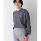 ショッピングシャツ tシャツ 「ピンク/WEB限定カラー」ミニ裏毛ロゴトレーナー レディース