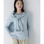tシャツ 「Millerコラボ」パネルリブロングスリーブＴシャツ レディース
