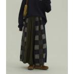 パンツ ヴィンテージ風 チェック柄