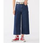 ジーンズ デニム デニムパンツ ワイドレッグジーンズ レディース