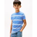 tシャツ BOYS ヒルフィガーエンブロイダリーピケTシャツ キッズ 子供服 男の子 女の子