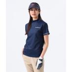tシャツ 「吸水速乾/UVカット/伸縮性」「WOMEN」ORANGE LABEL / カラーネップ プリント モックネックシャツ レディース