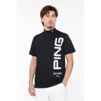 tシャツ 「PING APPAREL」エコブルー半袖ハイネックシャツ 「PERFORMANCE」 (MENS) メンズ