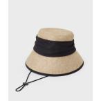 帽子 ハット 「接触冷感」ドレープリボンHAT レディース