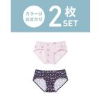 ショーツ プリント柄ショーツ2枚セット