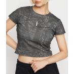 tシャツ METAL MOTIF PATTERN Tシャツ レディース