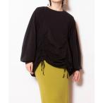 ショッピングtシャツ レディース tシャツ ドローストリングTシャツ レディース