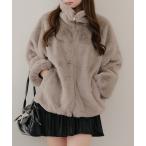 「Remind me and forever」 ブルゾン FREE ブラウン レディース