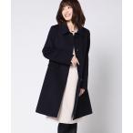 [ketty] пальто с отложным воротником S темно-синий женский 