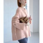 「SLOBE IENA」 ニットカーディガン 36 ピンク系その他 レディース