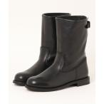 ショッピングエンジニアブーツ 「LOISIR」 ショートブーツ S ブラック レディース