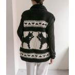 「ear PAPILLONNER」 「SUM1 STYLE」ニットベスト FREE ブラック レディース