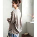 「soulberry」 長袖ニット LL ベージュ レディース