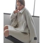 ショッピングダッフル 「SNIDEL」 ダッフルコート 0 ホワイト レディース