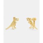 イヤリング スケルタル レキシー クリップ オン スタッド イヤリング レディース メンズ