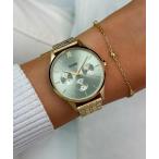 腕時計 「CLUSE/クルース」ミニュイ マルチファンクション セージグリーン ゴールド レディース