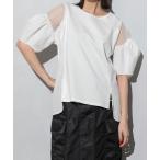 tシャツ コクーンスリーブトップス レディース