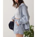 セットアップ パーカー＆キャミソール×ショートパンツ セットアップ レディース