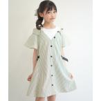 ワンピース カタアキシャツワンピ キッズ 子供服 女の子