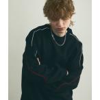 トレーナー スウェット Oversized piping design sweatshirt / オーバーサイズパイピングデザイントレーナー メンズ