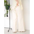 ジーンズ デニム デニムパンツ カットオフバギールーズデニム レディース