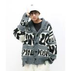 ショッピングカウチン 「Anui」 ニットカーディガン MEDIUM ブラック系その他 レディース