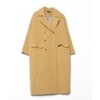 [A part by] Пальто Честерфилд FREE желтый женский 