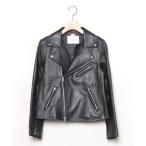 「SLOBE IENA」 ライダースジャケット 38 ブラック レディース