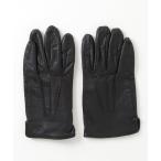 [TAKEO KIKUCHI] one отметка перчатки 25cm черный мужской 