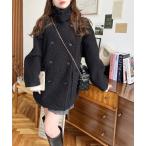 [moment+] бушлат M черный женский 