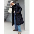 「Live in comfort」 ダウンコート L ネイビー レディース