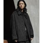 [WYM LIDNM] пальто с отложным воротником L серый мужской 