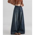  широкий брюки джинсы Denim Denim брюки woshudo широкий Denim брюки женский 