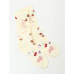 靴下 スイーツスプリングバニープリントソックス レディース