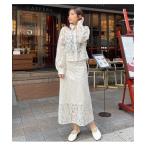 スカート フロッキーレーススカート / Flocky Lace Skirt