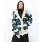 ショッピングカウチン 「Anui」 ニットカーディガン MEDIUM ホワイト系その他 レディース