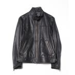 ショッピングBURBERRY 「BURBERRY BLACK LABEL」 レザーブルゾン M ブラック メンズ