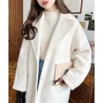 [moment+] Пальто Честерфилд M слоновая кость женский 