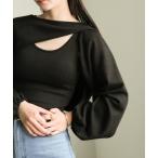 [select MOCA] вязаный ансамбль FREE черный женский 