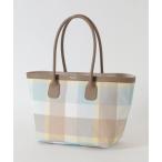 トートバッグ クレストブリッジチェックPVCトート レディース