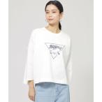 ショッピングサンヨー tシャツ 「ウォシャブル」イニシャルパンサープリントカットソー レディース