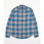 「DIESEL」 長袖ネルシャツ - ブルー メンズ