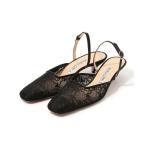 パンプス NEBULONI E.  LACE ミュールパンプス