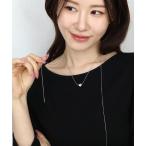  короткое колье [ металл аллергия соответствует ] Heart цепь короткое колье / хирургический нержавеющая сталь 316L женский 