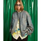 ショッピングcolors ブルゾン アウター 「UNISEX」4 Colors Chambray Washable Wool Prime-Over Derby Jacket/4